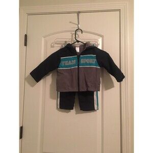 2pc Kidgets Toddler Boys Child Tack Suit Jacket & Pants Size 2T